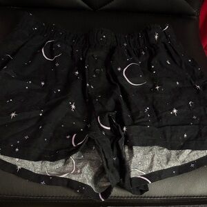 Shorts with moon